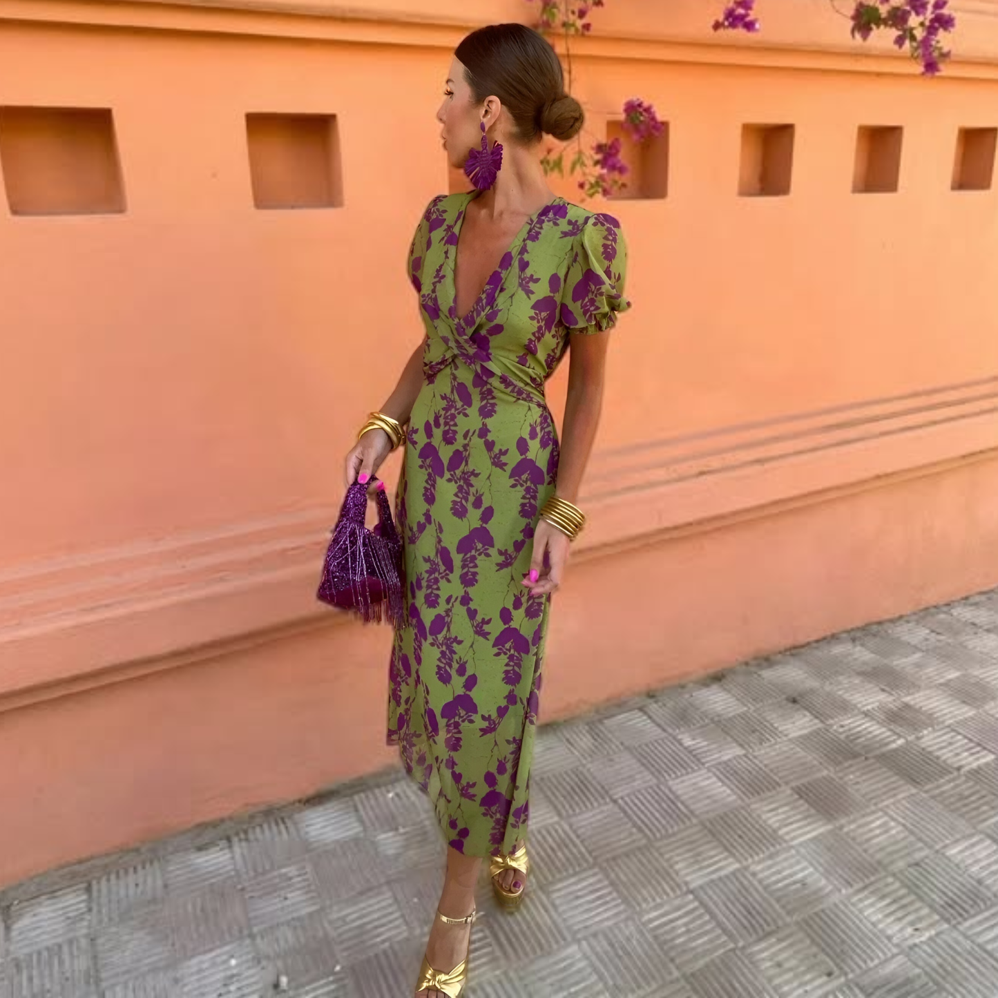 Vestido de primavera - Andrea