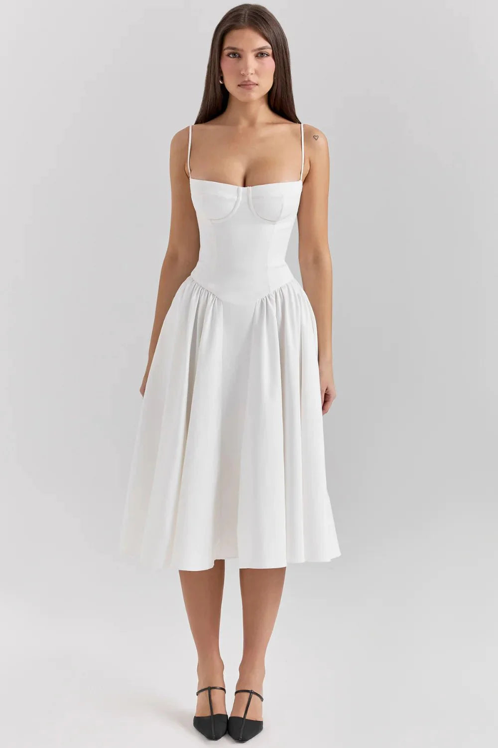 Vestido Corset Midi