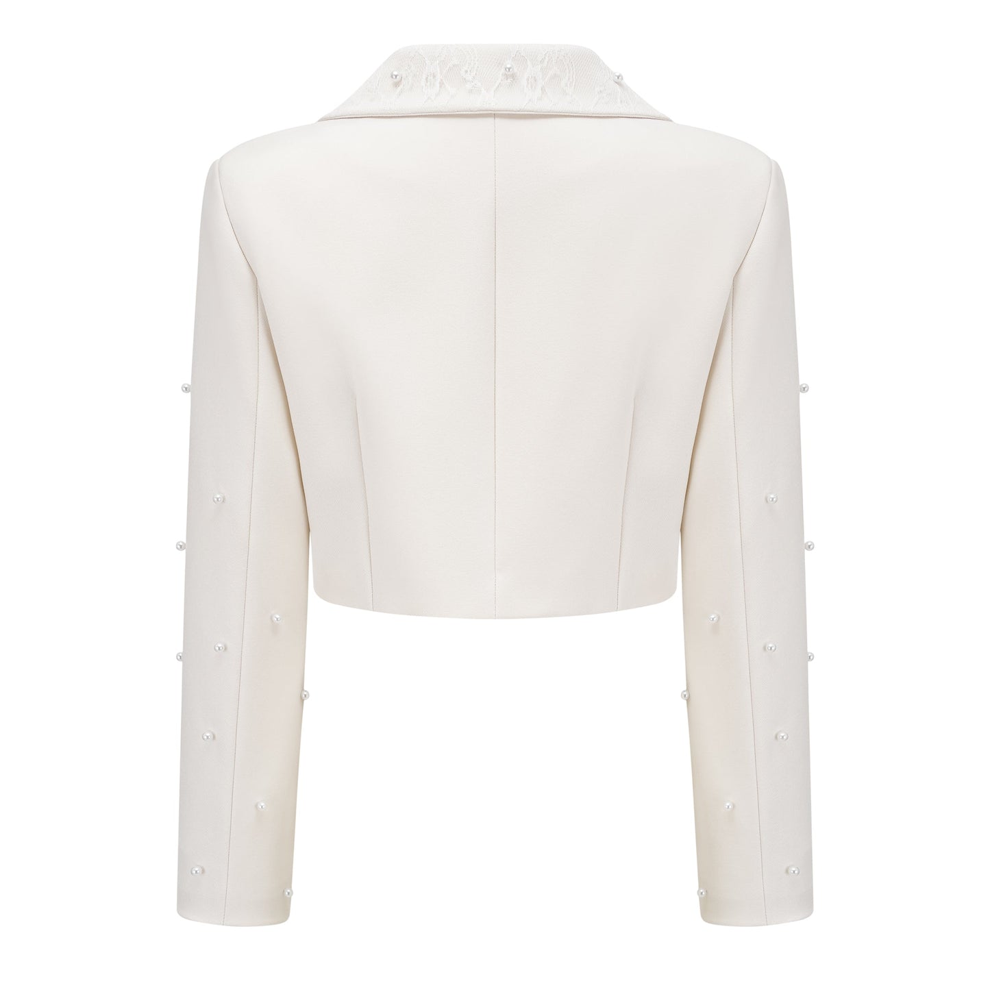 Conjunto de chaqueta y falda plisada