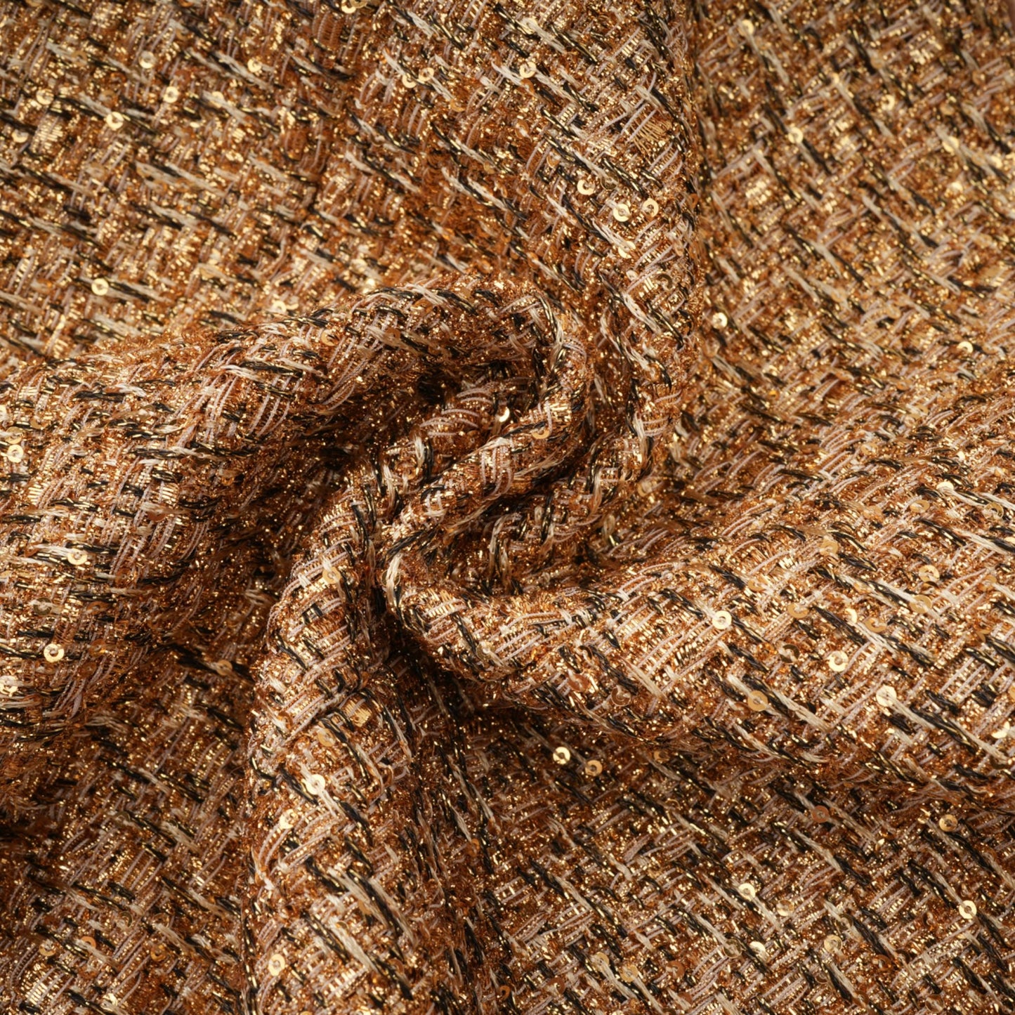Chaqueta lentejuelas doradas