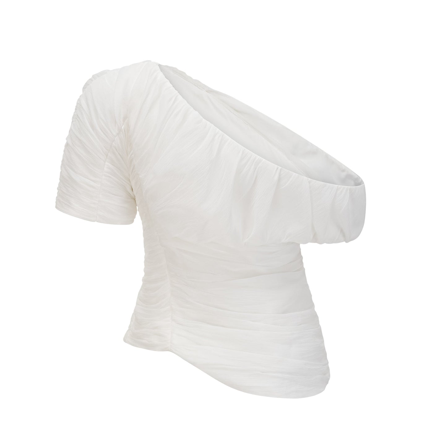 Conjunto de blusa y pantalón a juego con pliegues