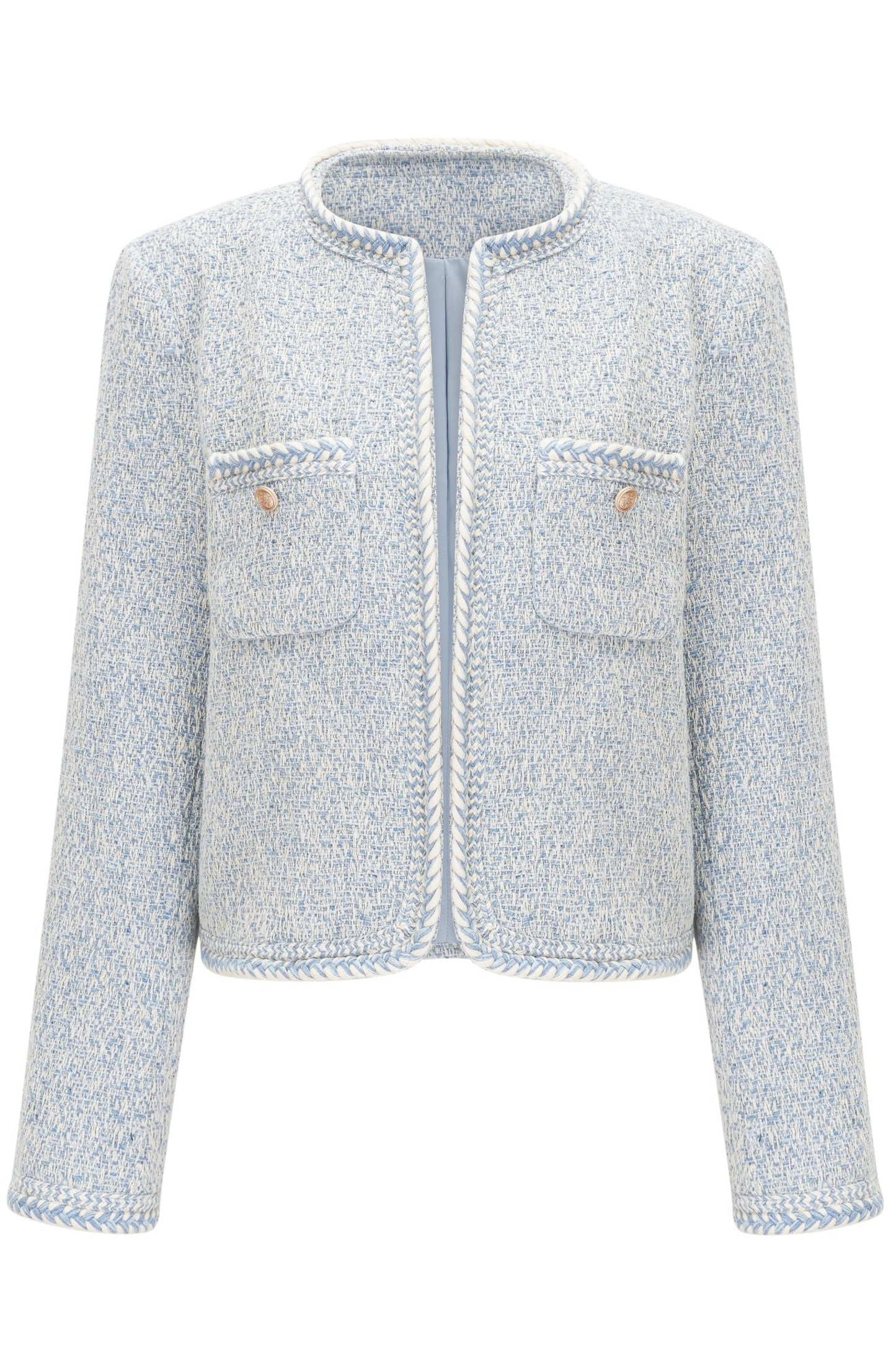 Chaqueta de lana tweed