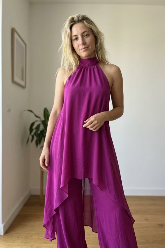 Violet | Halter con pantalón
