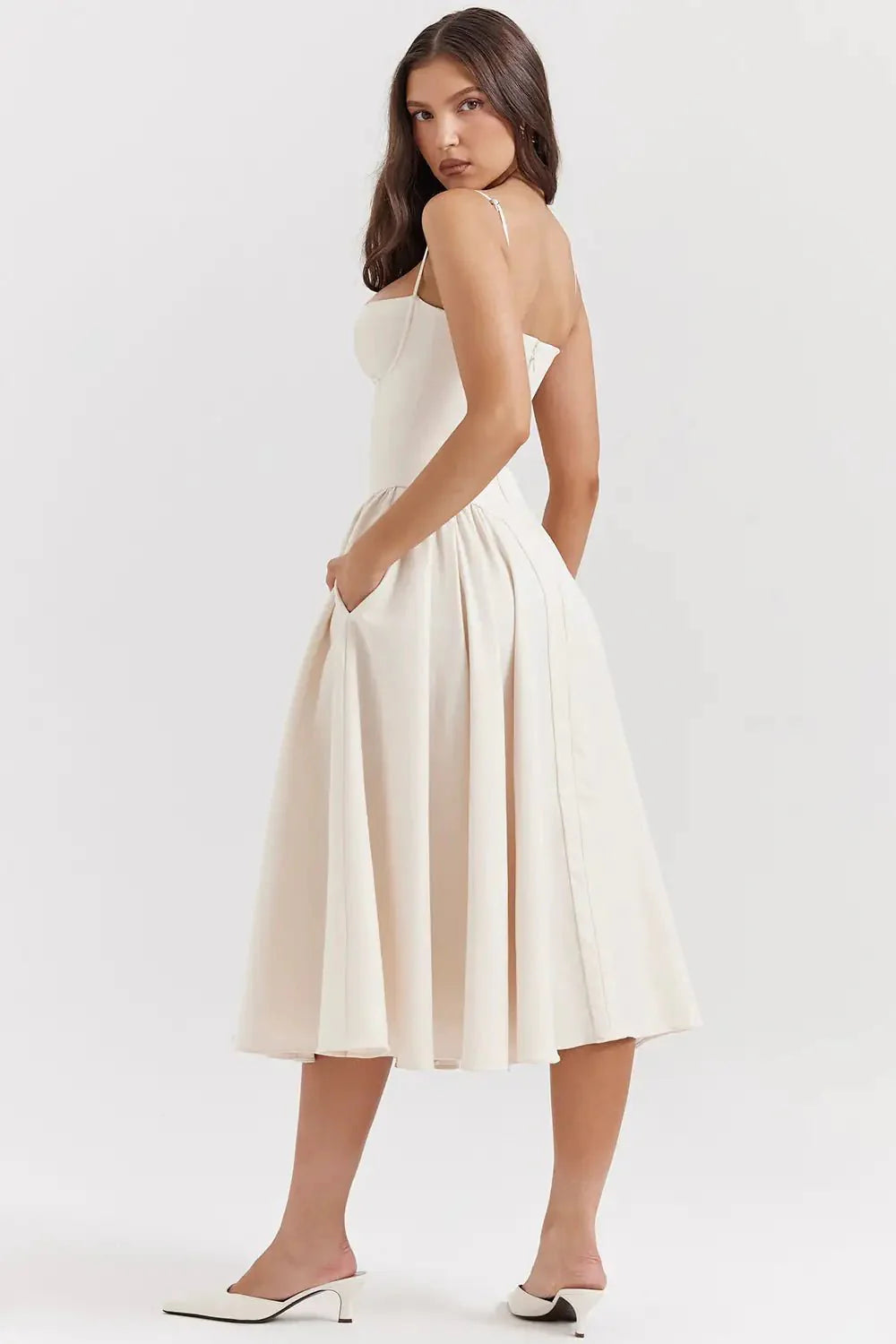 Vestido Corset Midi