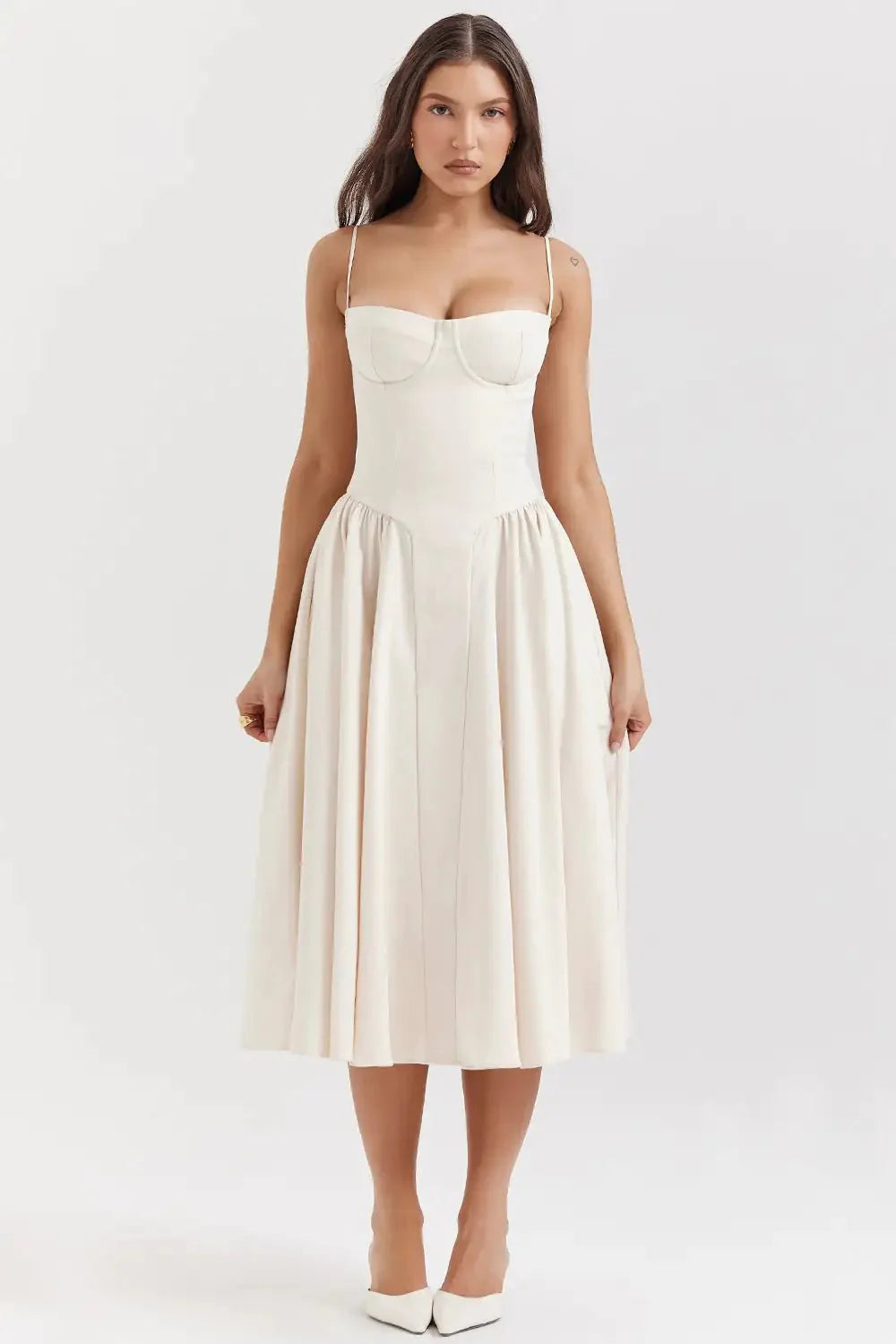 Vestido Corset Midi