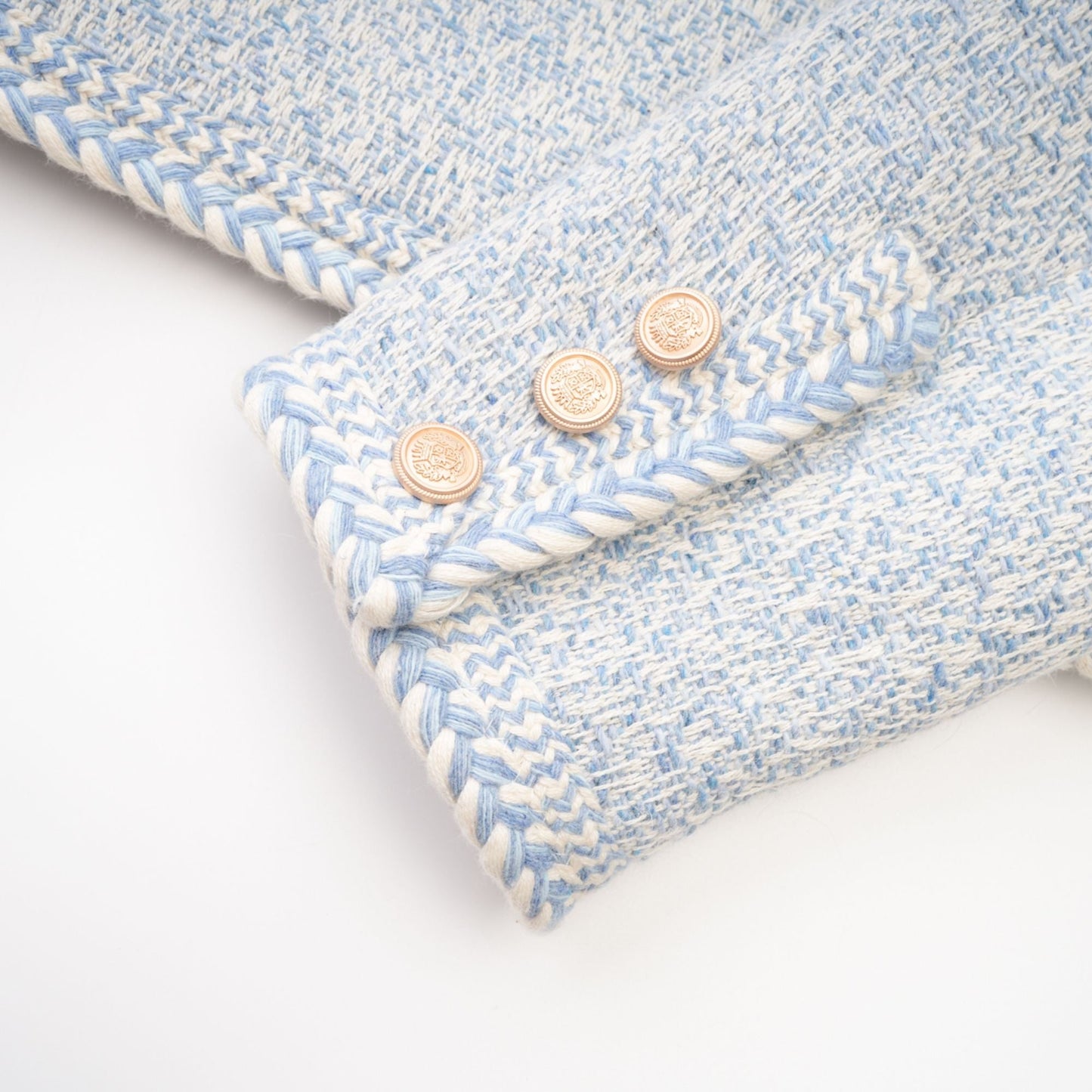 Chaqueta de lana tweed