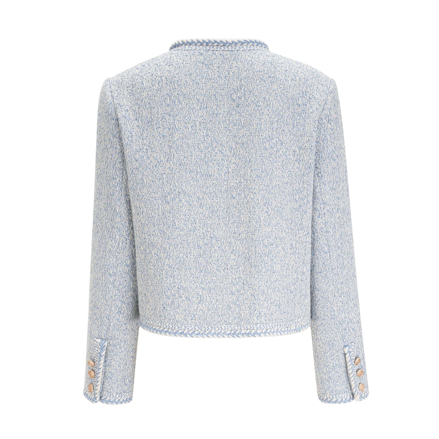 Chaqueta de lana tweed