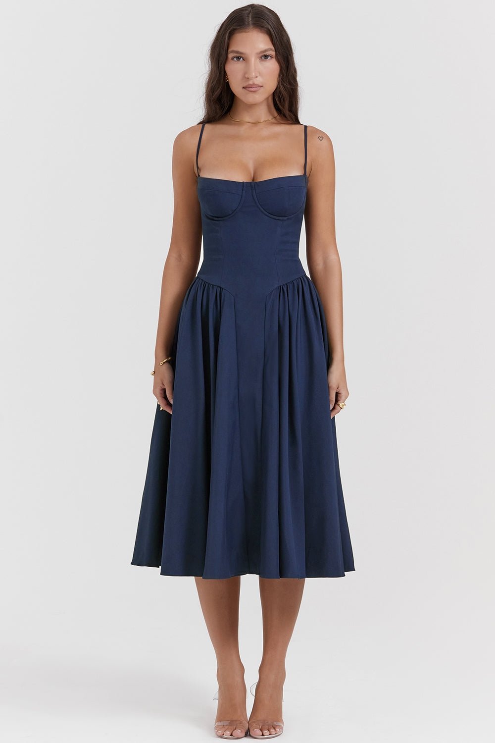 Vestido Corset Midi