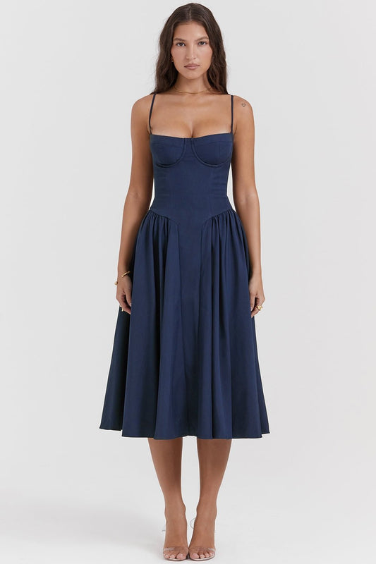 Vestido Corset Midi
