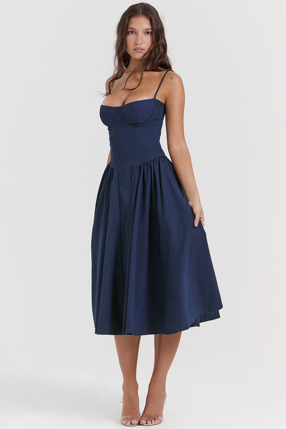 Vestido Corset Midi