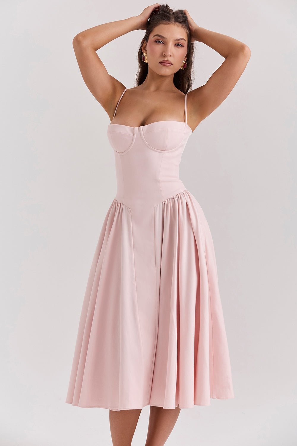 Vestido Corset Midi