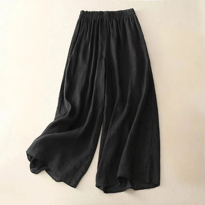 Pantalones de lino Nicolle