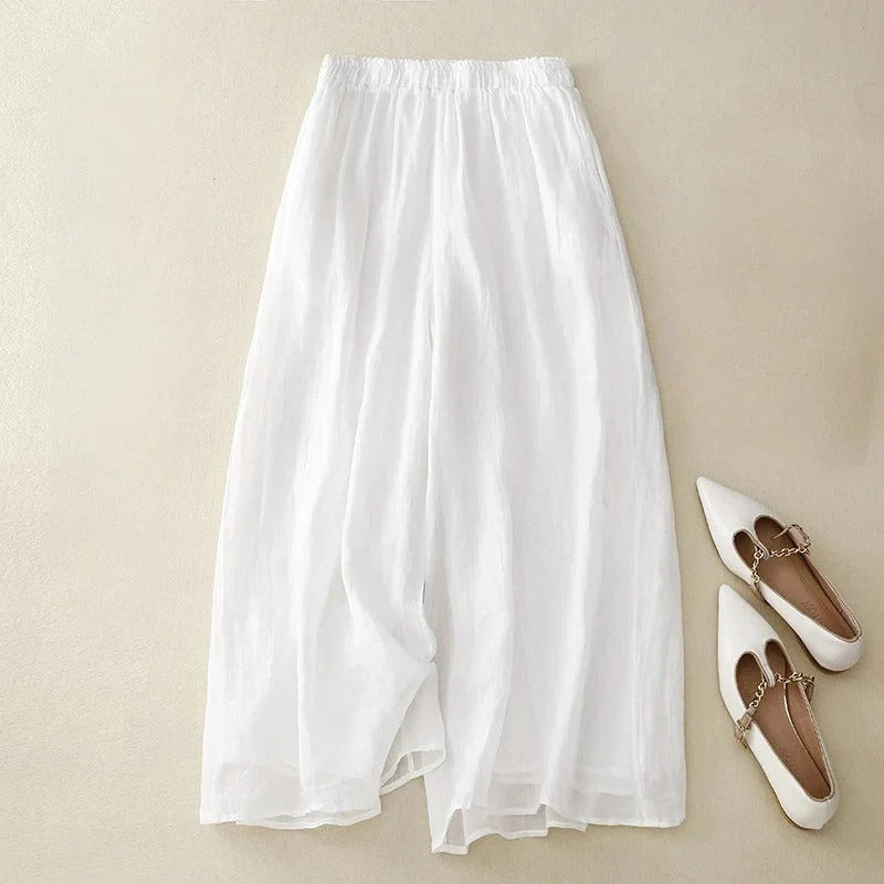 Pantalones de lino Nicolle
