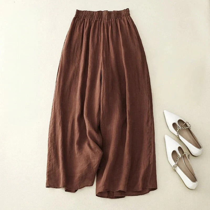 Pantalones de lino Nicolle