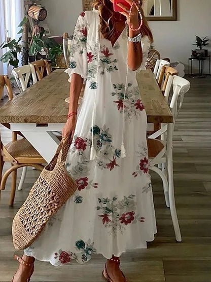Aria | Vestido boho de corte holgado