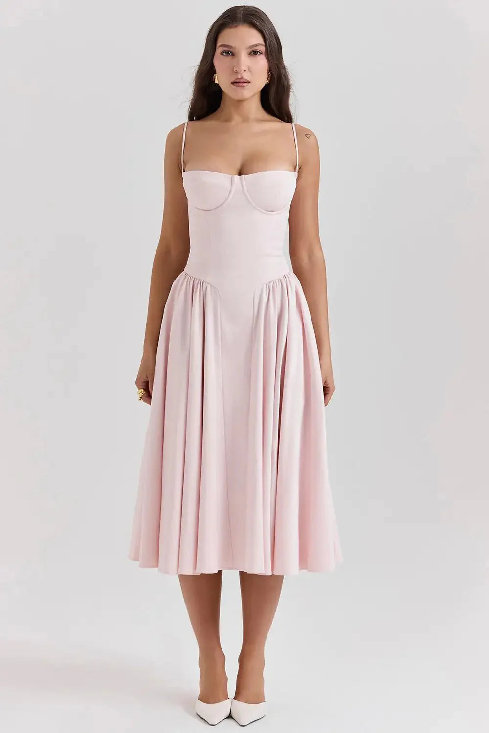 Vestido Corset Midi
